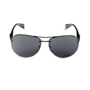 Prada 65MM Aviator Sunglasses